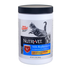 Nutri-vet Milk Replacement Powder for Kittens or Lactating Cats 貓BB奶粉(含牛奶乳) 12oz